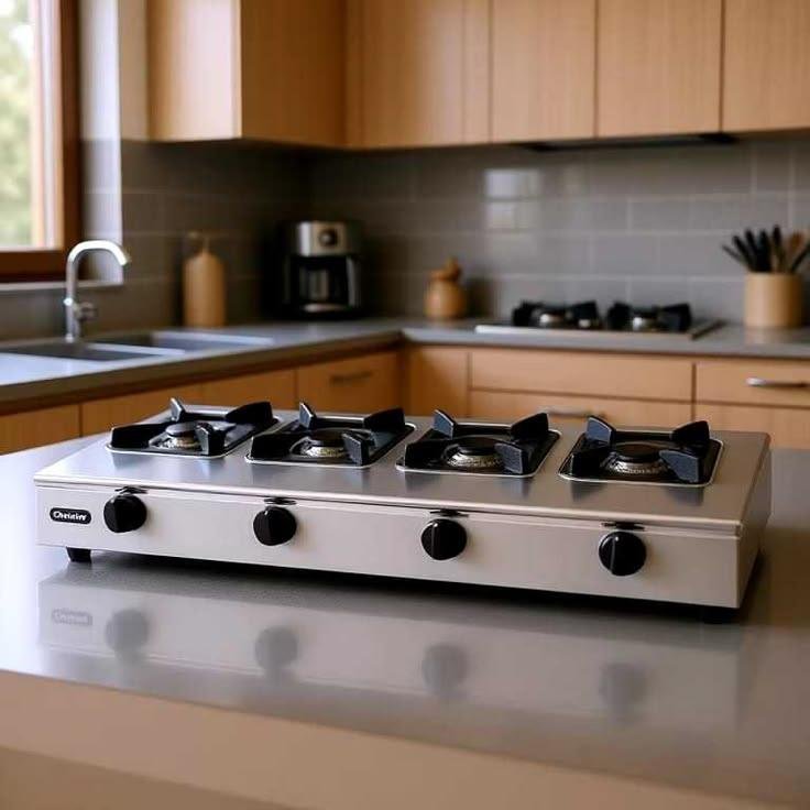 Chelstar CGC-411 _ Dapur Gas Tekanan Rendah _ Low Pressure 4 Burner Gas Stove