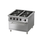 Commercial 4-Burner Gas Range with Oven VITAL