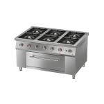 VITAL GKF150 6-Burner Commercial Gas Range