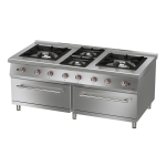 VITAL GKF200 8-Burner Commercial Gas Range