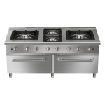 VITAL GKF200 8-Burner Commercial Gas Range