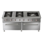 VITAL GKF203 Hybrid 6-Burner Gas Range