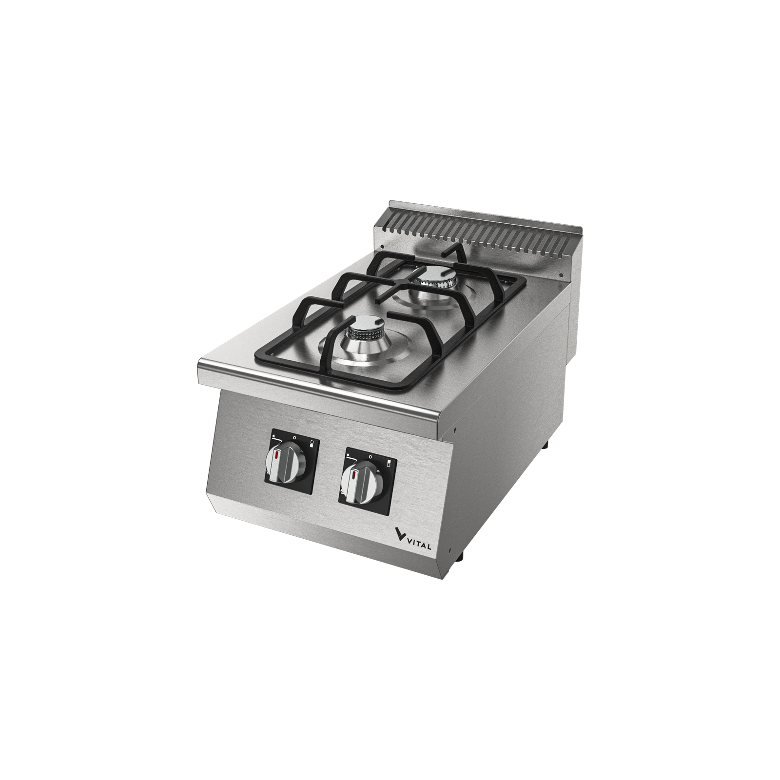 موقد غاز تجاري شعلتين GKO6010 سطحي