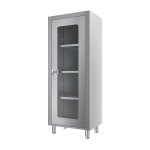 Wall-Mounted Single Glass Door Storage Cabinet VITAL